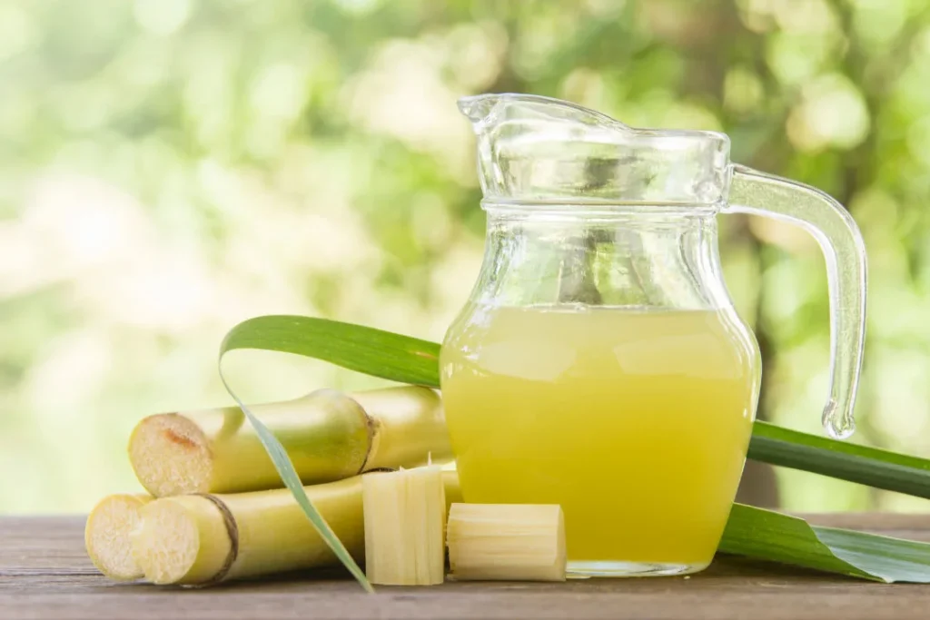 Sugarcane juice. 