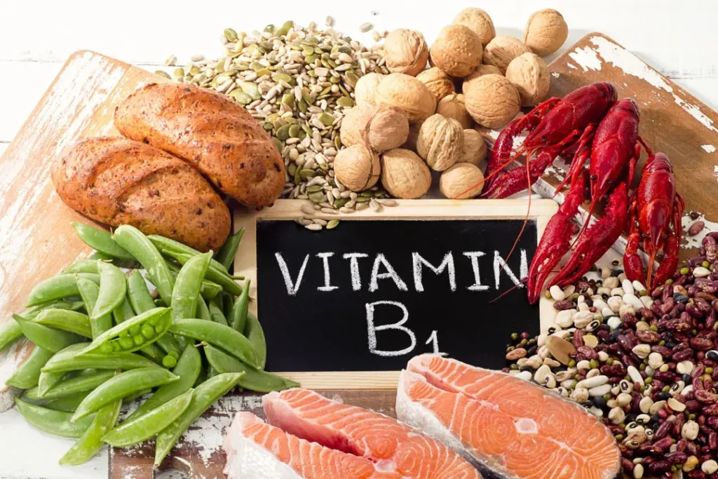 Vitamin B sources. 