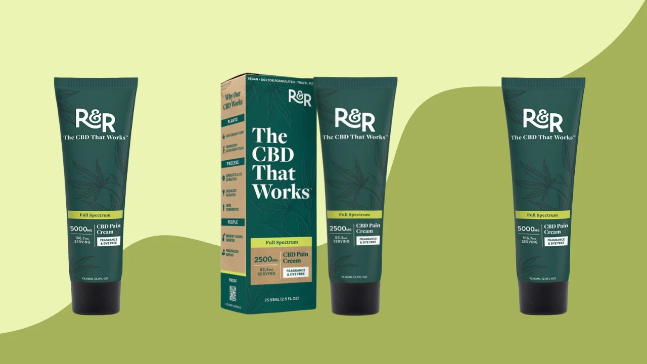 R & R Medicinals CBD Pain Cream