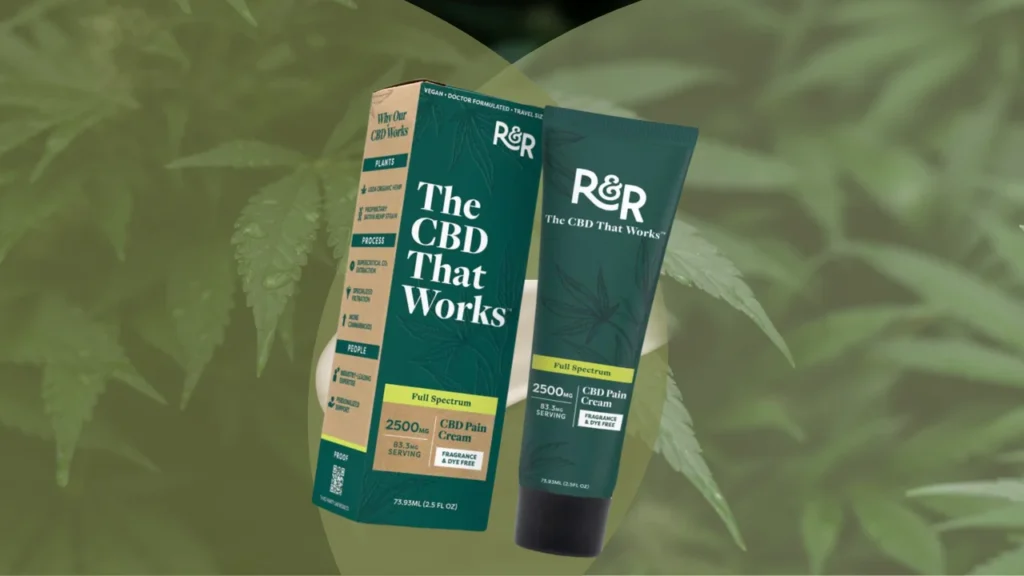 rr Pain relief CBD cream