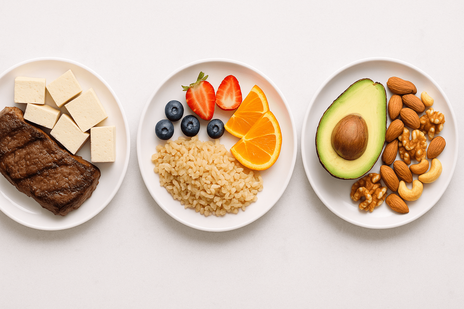 Healthy man lifting weights after using a protein calculator for weight loss and muscle gain to optimize his muscle-building routine