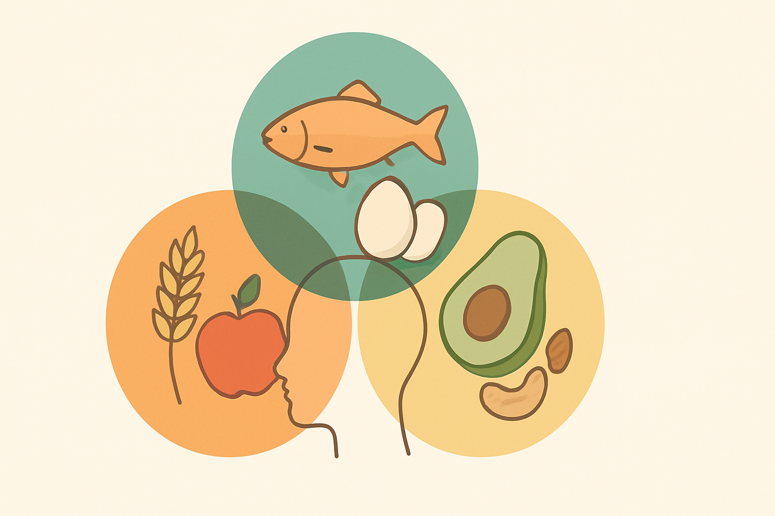 Healthy gut flora versus disrupted gut microbiome due to poor diet, demonstrating why too much carbs are bad for digestion and immunity