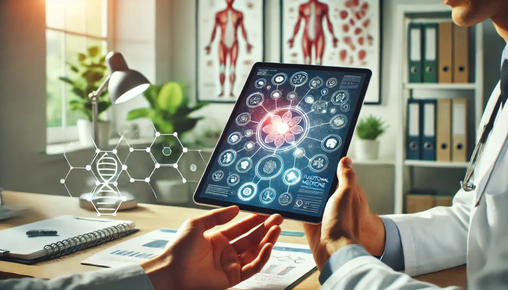 Functional medicine doctor in Nashville explaining root-cause health using systems biology